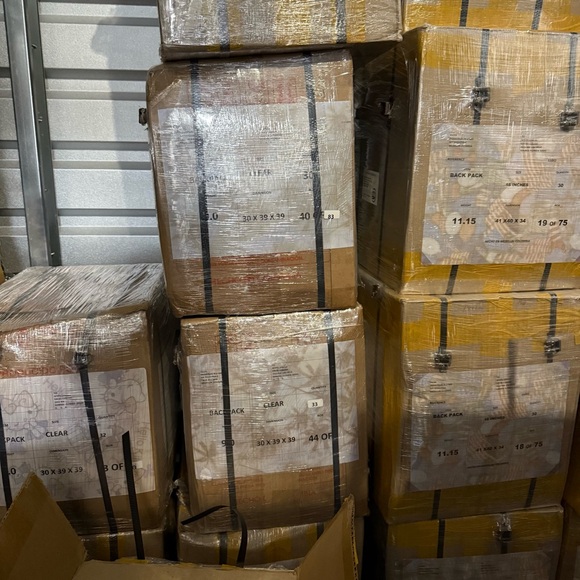 Clear Backpacks For School Large Black Clear Bookbag Lot Of 12 Units - Picture 7 of 9